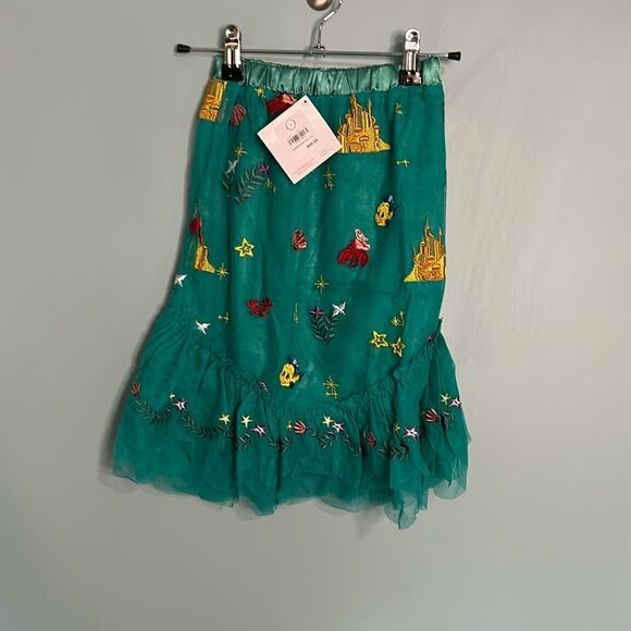 Hanna Andersson Disney Little Mermaid Ariel Skirt Tulle NWT
